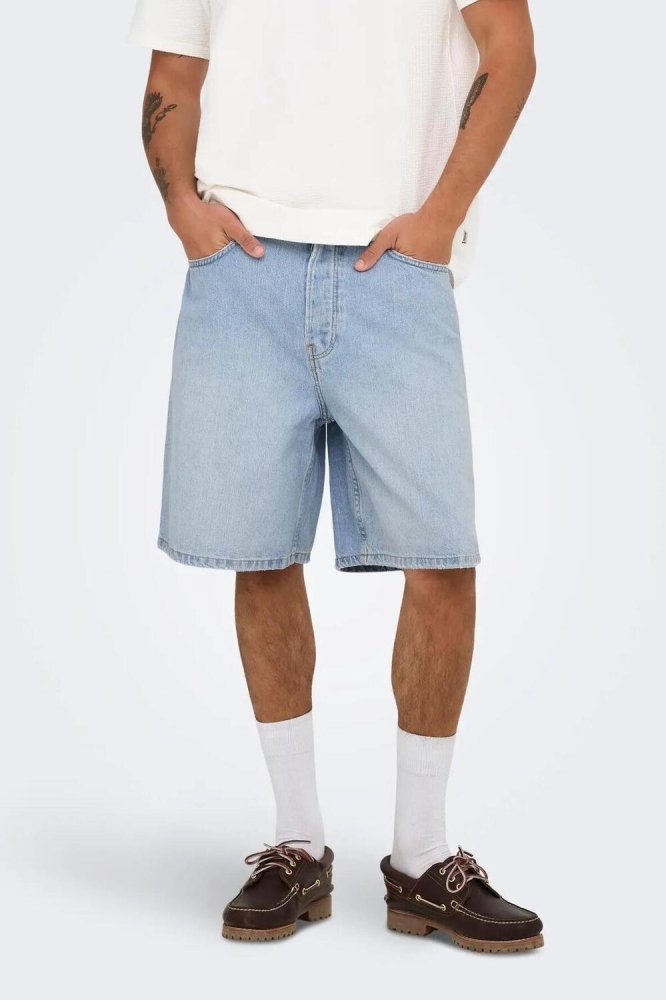 ONSFADE LB 3155 TAI DNM SHORTS NOOS 22033155 Light Blue Denim